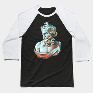 Hand-drawn portrait of Poseidon Baseball T-Shirt